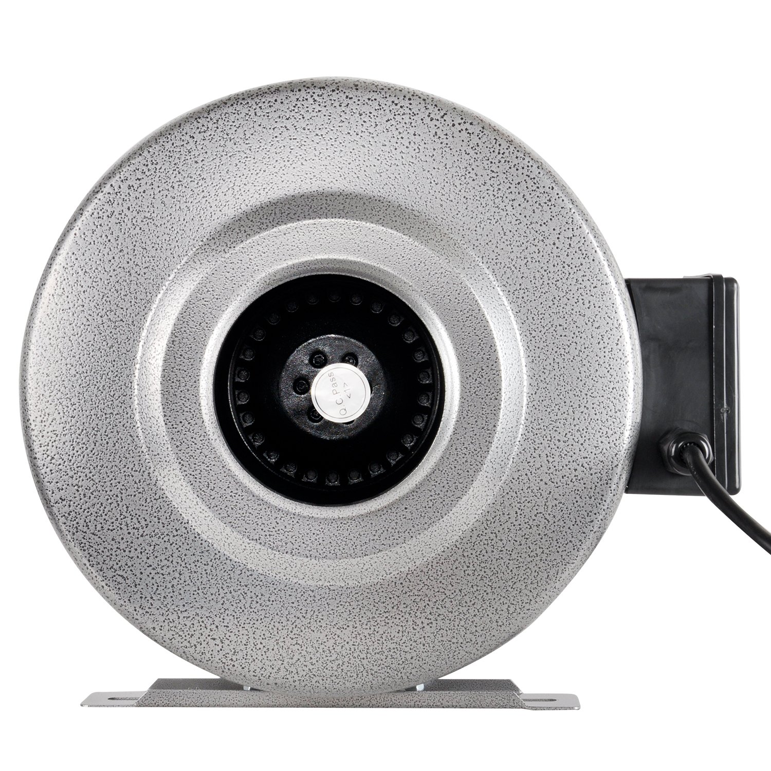 iPower 10 Inch 862 CFM Inline Duct Ventilation Fan HVAC Exhaust Blower for Grow Tent, Grounded Power Cord - Image 5