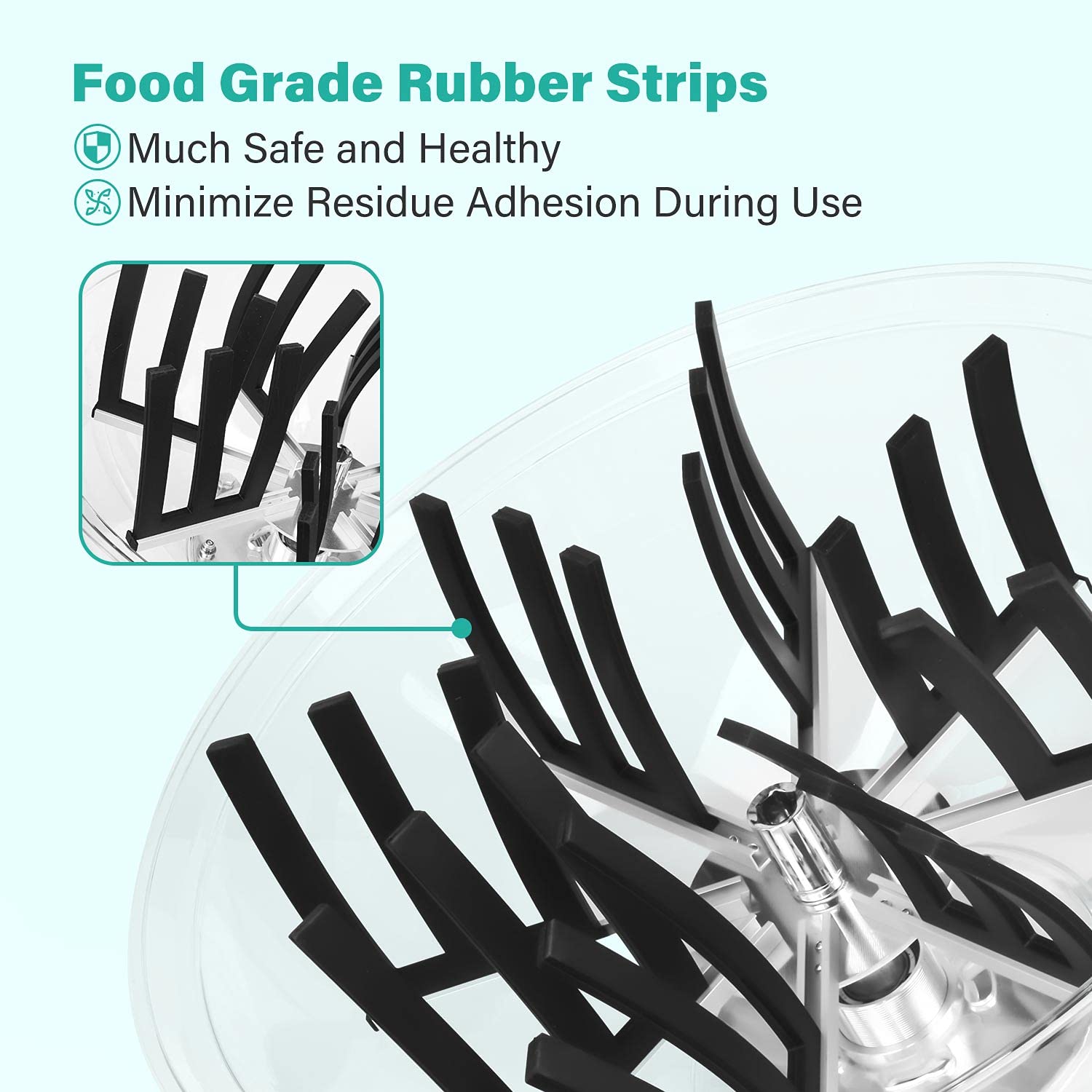 iPower 16-Inch Bud Leaf Bowl Trimmer Twisted Spin Cut for Plant and Flower, Upgraded Gears, Combo with 2ft 6 Layers Hanging Herb Drying Rack Net, Zippered, 16' 6L, 6.5” Gardening Hand Pruner, Yellow - Image 6