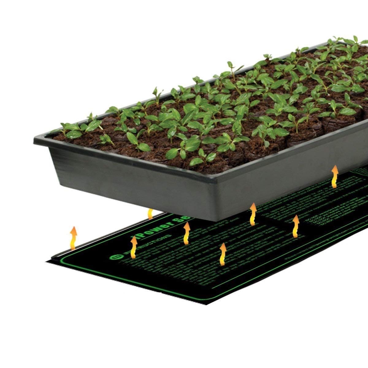 iPower 48" x 20" Waterproof Durable Seedling Heat Mat Warm Hydroponic Plant for Indoor Gardening Germination Starting - Image 8