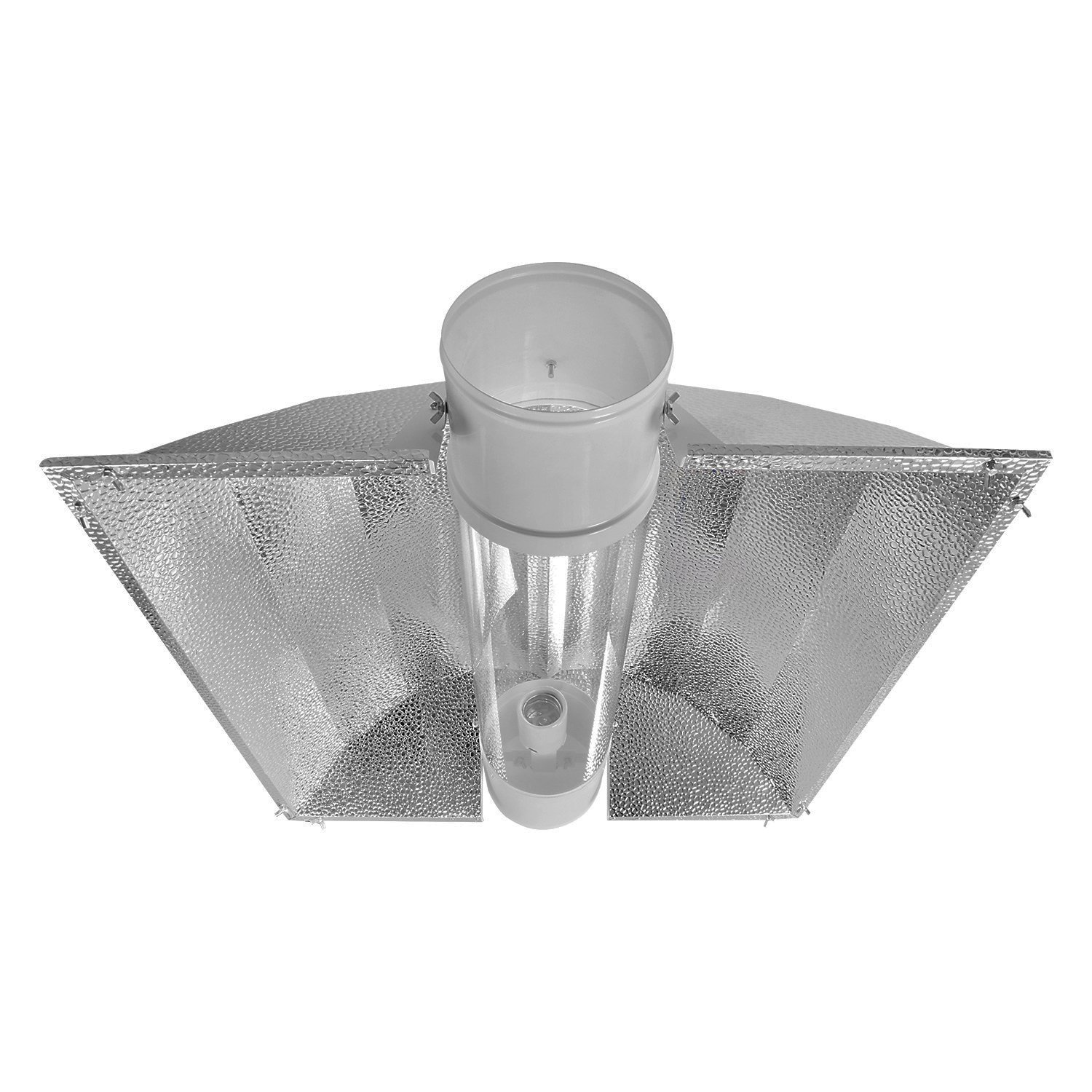 iPower GLCLTB8XXL 8 Inch Hydroponics Cool Tube Reflector 250W, 400W, 600W, 1000W HPS MH Grow Light Add-on XXL Wing, High-Reflectivity Aluminum Hood, No Bulbs Included - Image 4