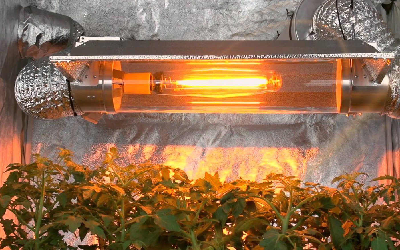 iPower GLCLTB8XXL 8 Inch Hydroponics Cool Tube Reflector 250W, 400W, 600W, 1000W HPS MH Grow Light Add-on XXL Wing, High-Reflectivity Aluminum Hood, No Bulbs Included - Image 7